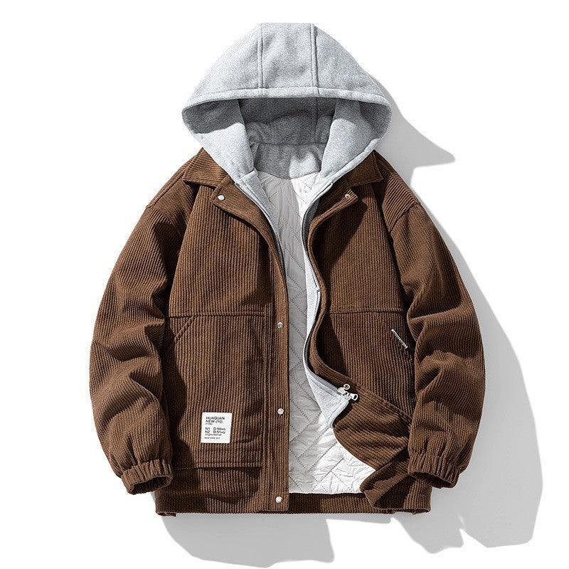 Two-piece Hooded Cotton-padded Jacket - WOMONA.COM
