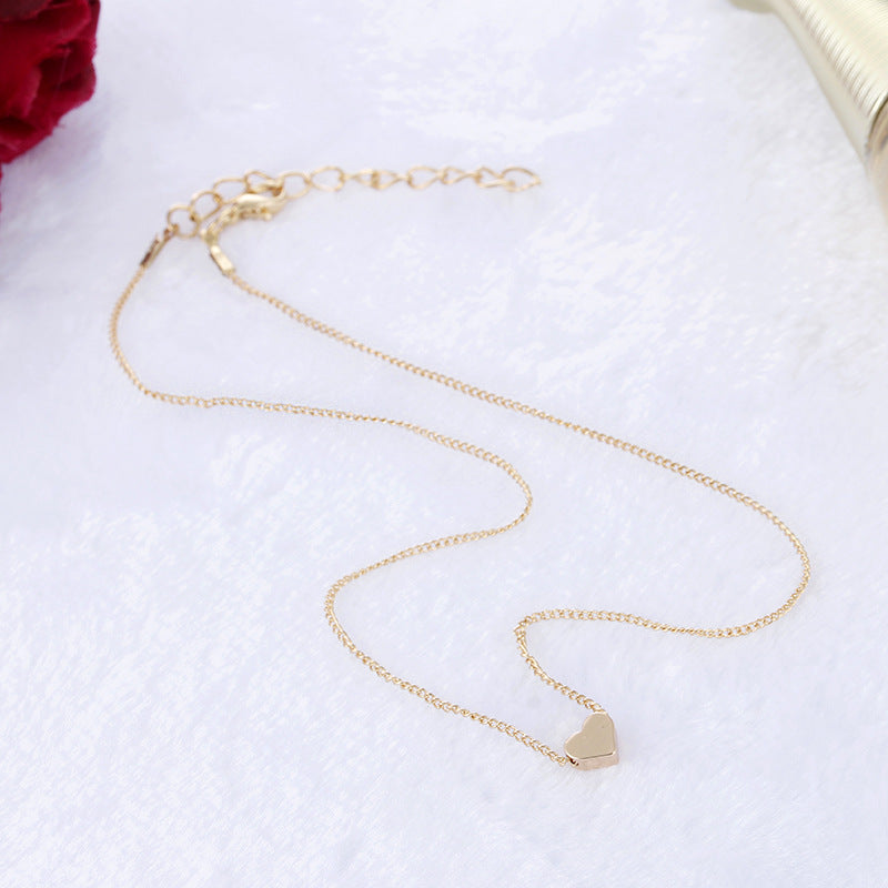 Clavicle Chains Necklace Women Jewelry Valentines Day Gift - WOMONA.COM