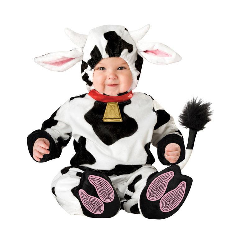 Halloween And Christmas Baby Animal Shape Jumpsuit - WOMONA.COM