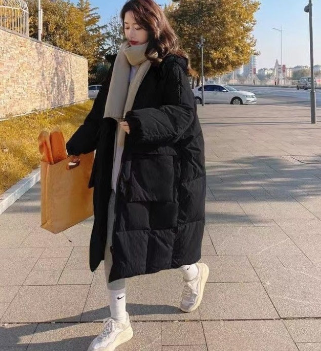 Korean Version Of Loose Padded Coat - WOMONA.COM