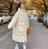 Korean Version Of Loose Padded Coat - WOMONA.COM