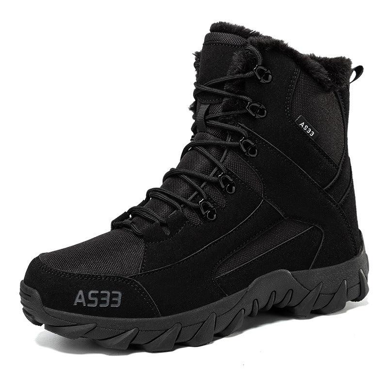Non-slip Snow Boots Men's Platform - WOMONA.COM