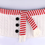 White Top Christmas-tree Skirt Decorations - WOMONA.COM