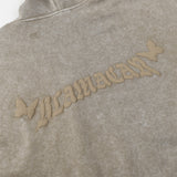 Butterfly Affixed Cloth Embroidered Hooded