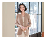 Early Spring New Casual Temperament Fashion Ladies Small Suit - WOMONA.COM