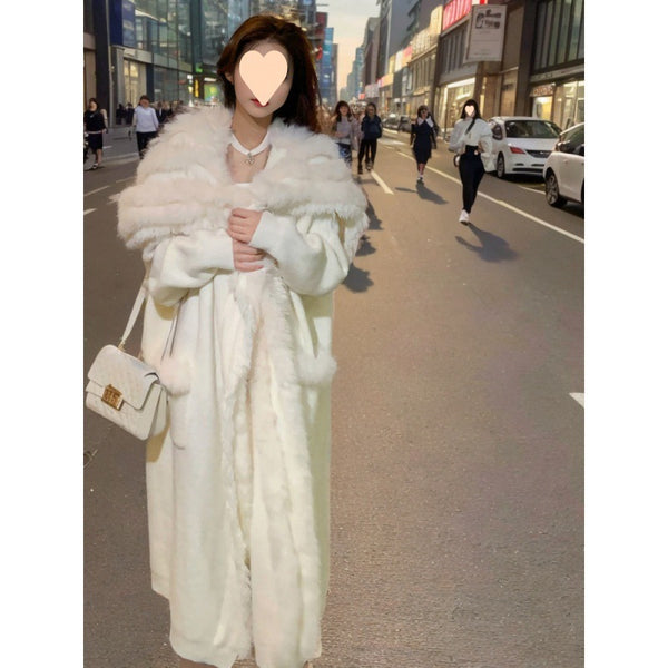 Idle Style Large Lapel Sweater Coat