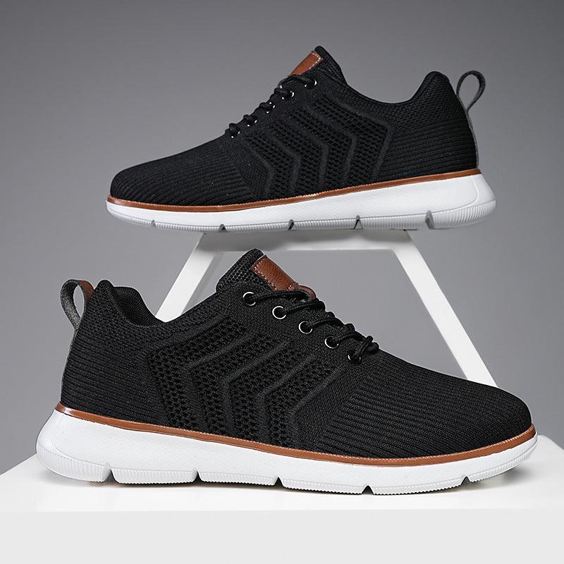 Casual  Flying Woven Walking Sports Shoes For Men - WOMONA.COM