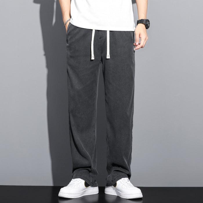 Fashionable And Personalized Tencel Jeans For Men - WOMONA.COM