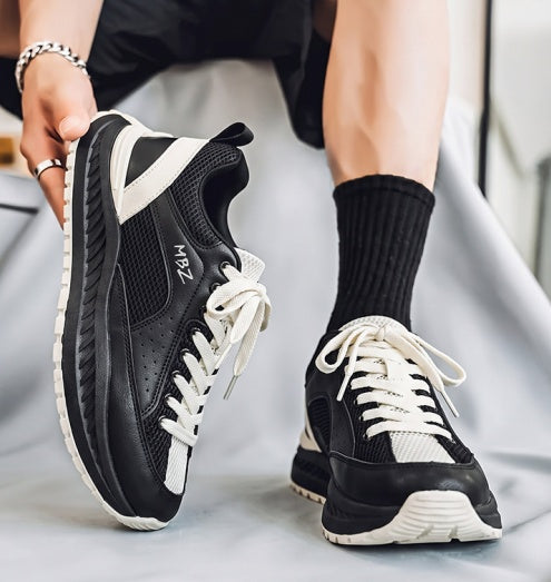 Men's Shoes Summer & Autumn, Breathable Mesh Low-Top Soft Sole Sneakers – alternate product view 6