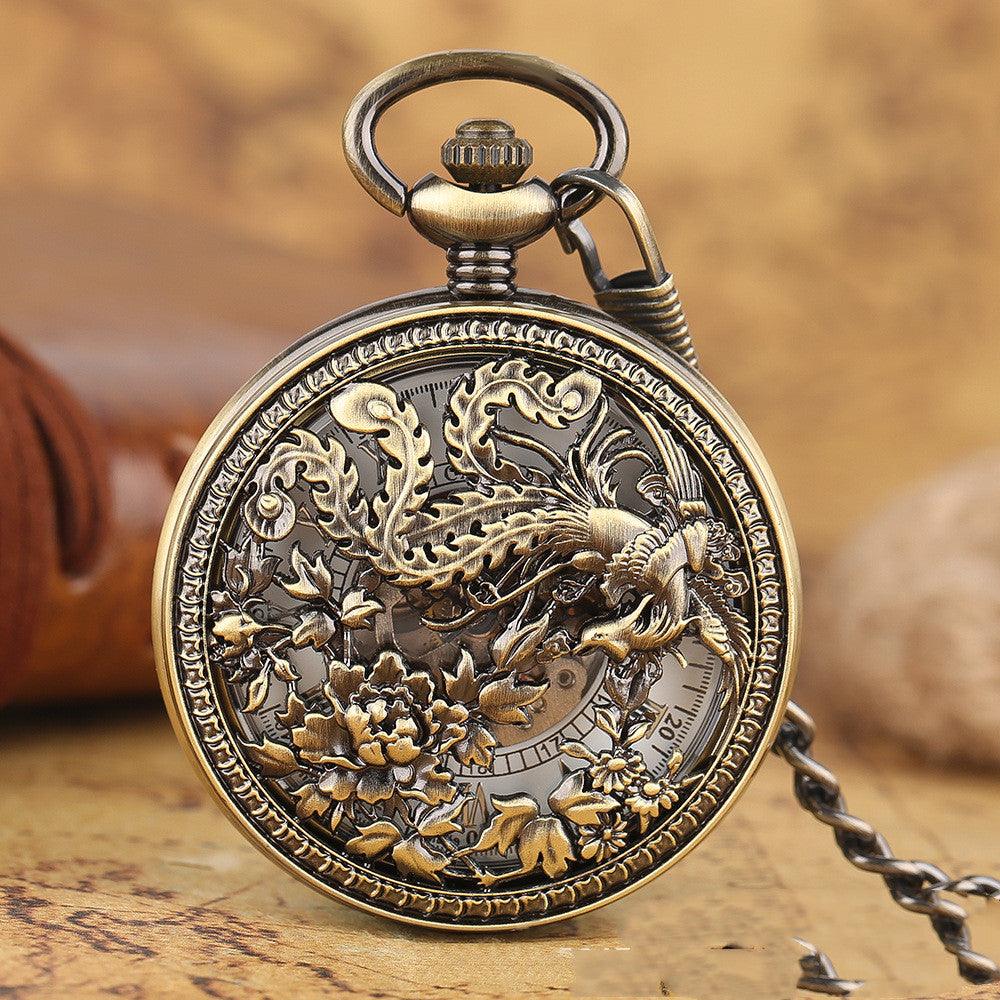 Mechanical Large Pocket Watch - WOMONA.COM