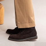 Handmade Leisure High-top Retro Desert Boots Men - WOMONA.COM