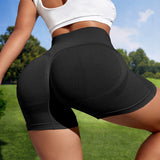 Women Sport Seamless Short Leggings - WOMONA.COM