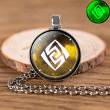 Genshin Impact Glow In The Dark Necklace - WOMONA.COM