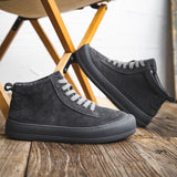 High-top Men's Genuine Leather Fashion Shoes