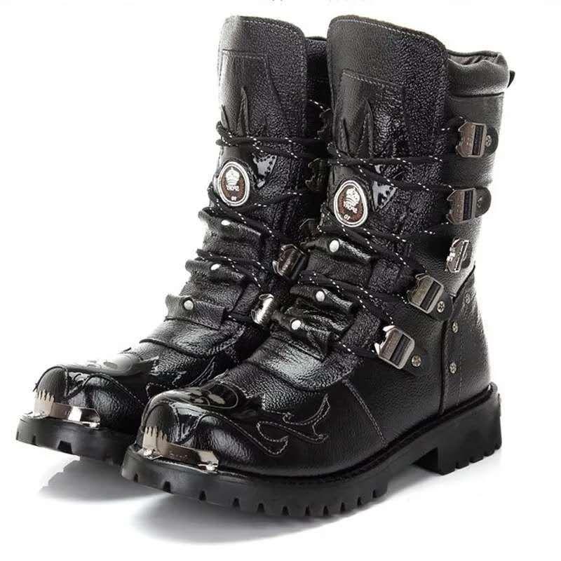 Versatile High-top Men's Shoes - WOMONA.COM