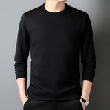 Spring And Autumn New Men's Round Neck Base Inner Wear Outer Wear Top