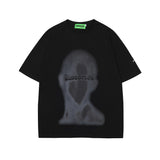 Fashion Fuzzy Printed T-shirt Men - WOMONA.COM