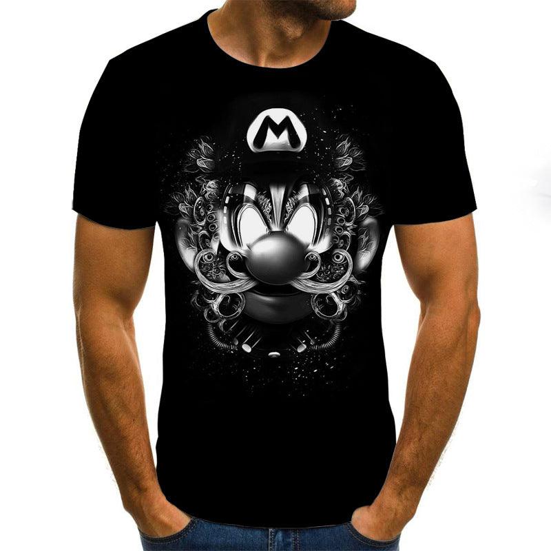 3D Horror Skull Print T-Shirt, Kids and Adult Sizes