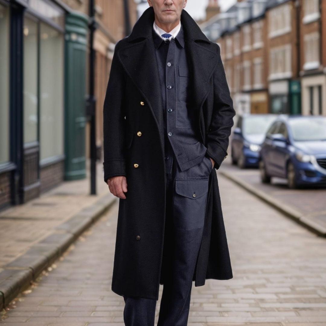 Men's Ultra-Long Overknee Overcoat