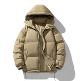 Loose Casual Cotton-padded Jacket - WOMONA.COM