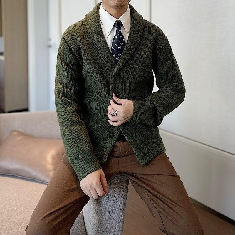 Men's Loose Leisure Warm Sweater - WOMONA.COM