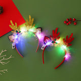 IPC Christmas Hair Band Glowing Headband Xmas Tree - WOMONA.COM