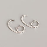 INS Style Personality Full Of Diamond Earrings - WOMONA.COM