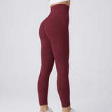 Seamless Leggings Yoga Pants Tummy Control Workout Running Yoga - WOMONA.COM