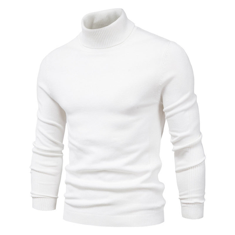 Außenhandel Rollkragen Herren Casual Pullover