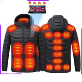 USB Charging And Heating Jacket Throughout The Body - WOMONA.COM