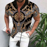 Men's Short-Sleeved Fashion Shirts - WOMONA.COM