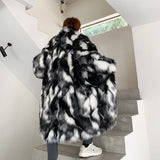 Cloak Hip Hop Trendy Clothes Plush Coat Men - WOMONA.COM