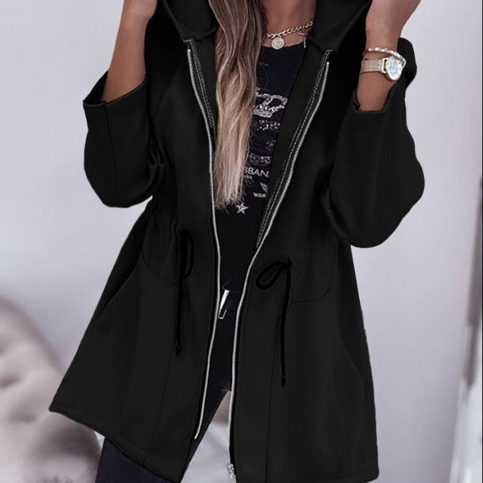 Winter Fashion Casual Hooded Coat Women's Clothing