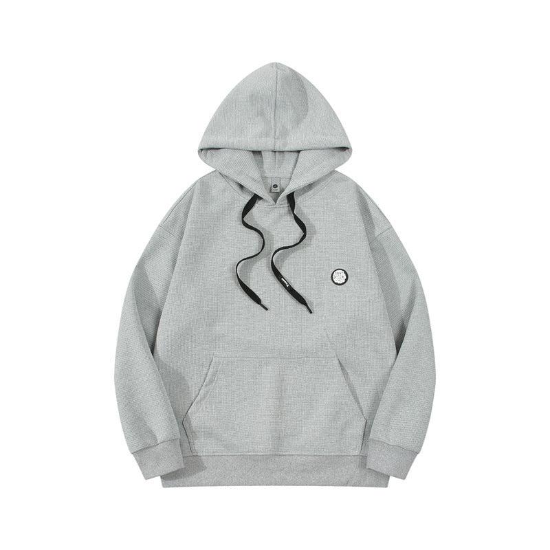 New Waffle Hooded Men's Thick Casual Top - WOMONA.COM