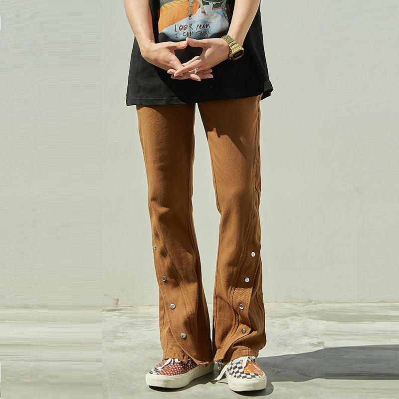 Men's Button-Front Zip Cargo Jeans