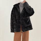 Men's Winter Thickened Vintage Velvet Warm Jacket - WOMONA.COM