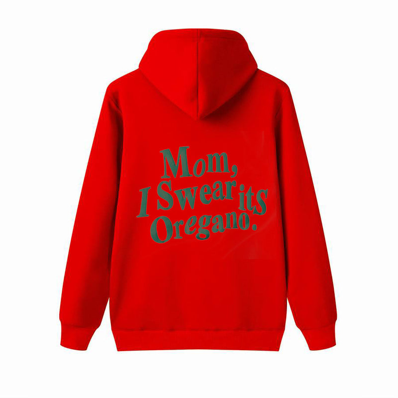 Neuer Hoodie für Männer und Frauen, gebürsteter Hoody mit Buchstabendruck