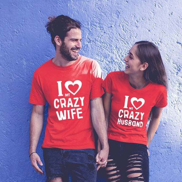 Couples Short-sleeved T-shirts For Men And Women - WOMONA.COM