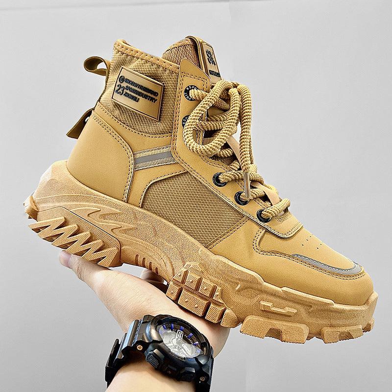 Men's Platform Martin Boots Sports - WOMONA.COM