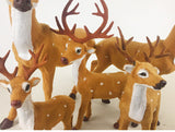 window layout props desktop ornaments deer Christmas decorations - WOMONA.COM
