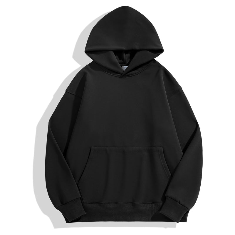 500g Heavy-duty Fleece Shoulder Down Hoodie