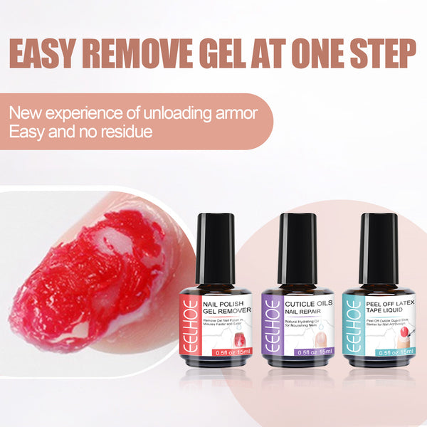 Gel Nail Polish Remover Easily And Quickly Dissolves Nails - WOMONA.COM