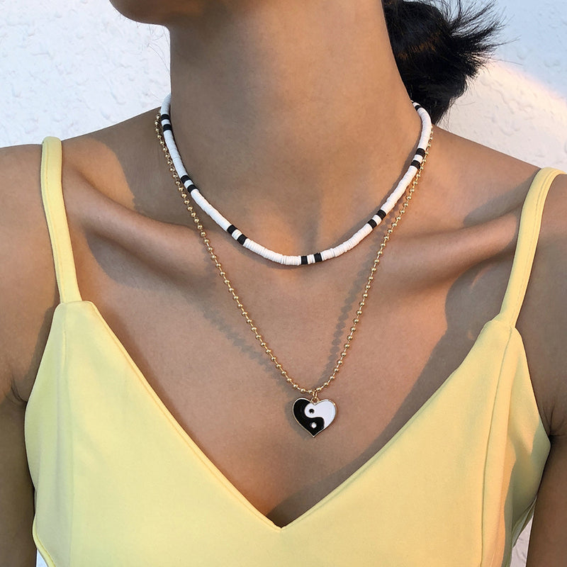 Heart Bohemian Fashion Simple Necklace - WOMONA.COM