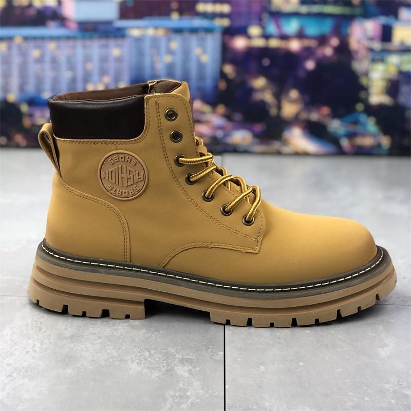 Martin Boots Fashion Brand Casual Men British - WOMONA.COM