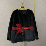 Faux Fur Coat Classic Style Slimming All-matching Western Style - WOMONA.COM