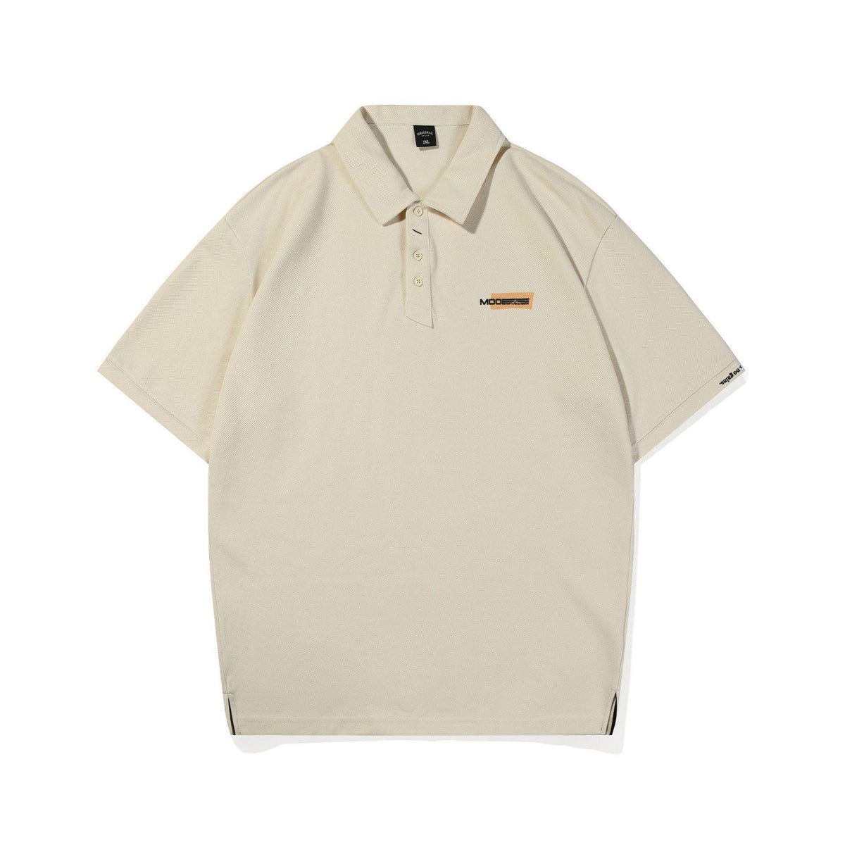 Retro Texture Embroidered Polo Shirt T-shirt For Men - WOMONA.COM