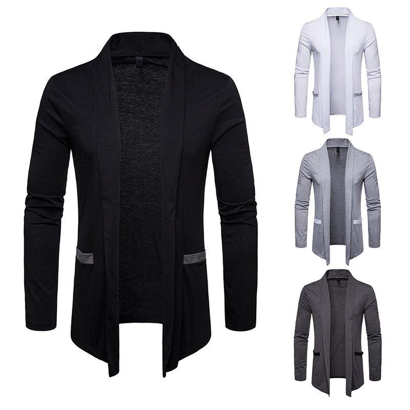 New Plus Size Men's Coat Cardigan - WOMONA.COM
