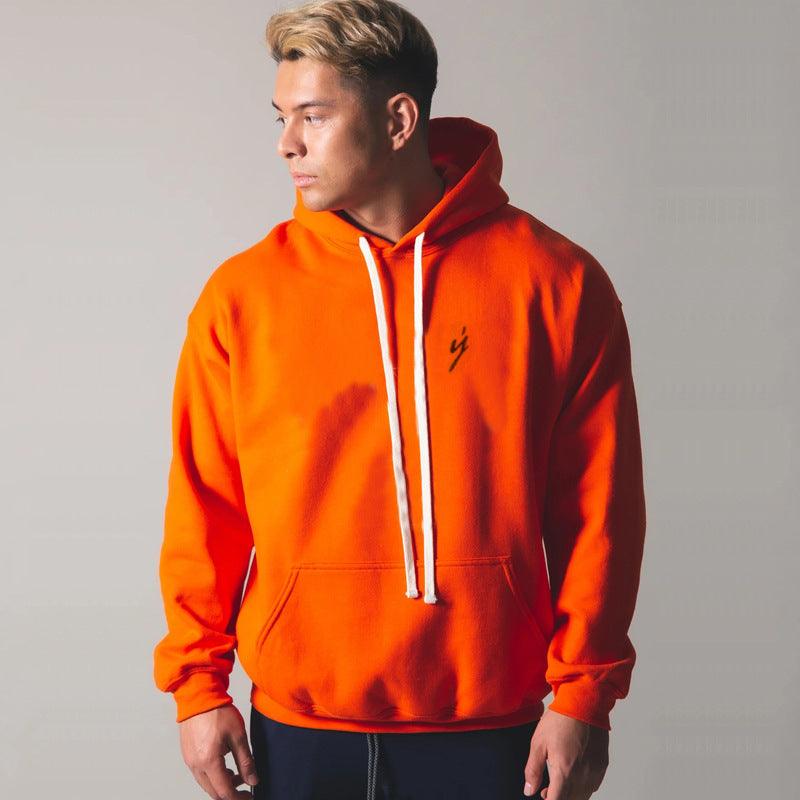 Men's Fitness Pullover Hooded Sweater - WOMONA.COM