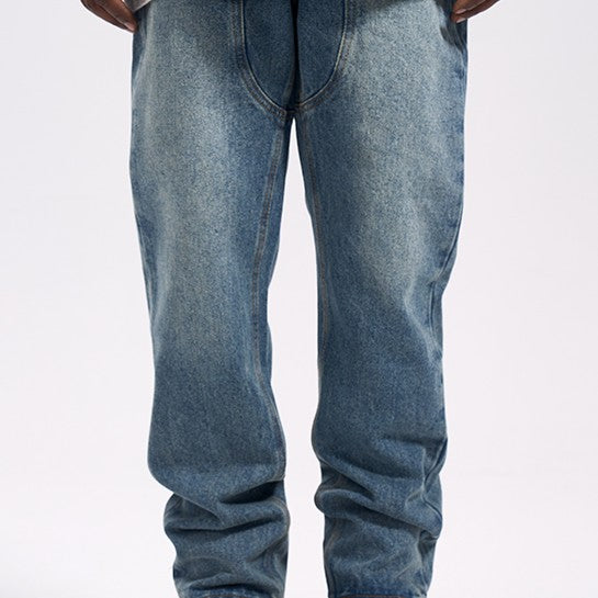 Casual Western Vintage Jeans Men - WOMONA.COM
