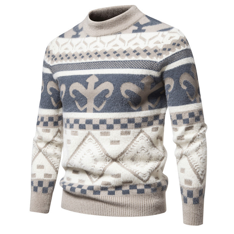 American Retro Sweater Men's Top